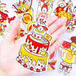 【メッセージカード】祝福人～お祝いに関してだけ準備万端な祝いたがりな人たち～