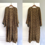 No,21/インドサリー▲Bohemian＊ロング丈カーデ/羽織り