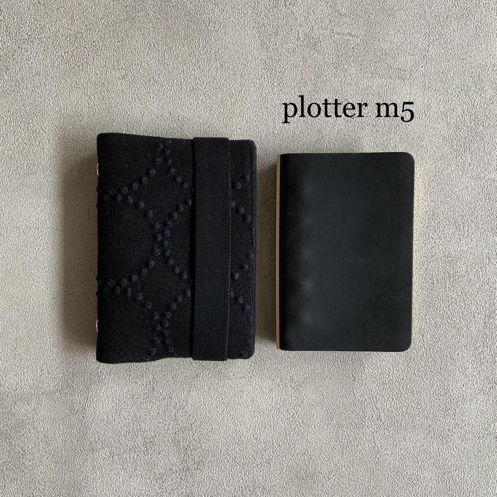 ブライドル×モミ豚　M5マイクロ5システム手帳リング15mmブラック ブライドル×モミ豚 M5マイクロ5システム手帳リング内径15mm