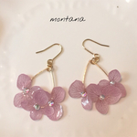 小さめ紫陽花 ふんわりピアス/イヤリング