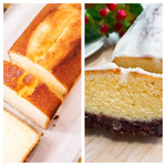 【お得2本セット】北海道産あんこバターパウンドケーキ生乳アイシング＆よつ葉発酵バターたっぷり。バターを味わうパウンドケーキ