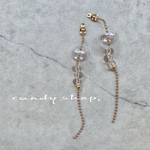 chain charm   シャボン玉ビーズ