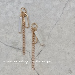 tassel charm    White champagne