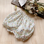 【 sale‼︎】baby✭かぼちゃパンツ　ボリュームタイプ ✭木の実ローン　ブラウン