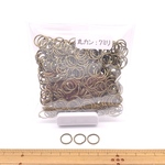 丸カン7ｍｍ　金古美　30ｇ　約450個　お肌に優しいニッケルフリー