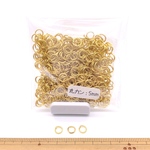 019 / 丸カン5ｍｍ　ゴールド　50ｇ　約1000個　お肌に優しいニッケルフリー