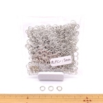 014 / 丸カン5ｍｍ　シルバー　30ｇ　約600個　お肌に優しいニッケルフリー