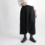 新作。８２cm丈「愉快なパンツ」伸縮ストレッチ チノ サルエル ゆったり 低身長さんにもY36