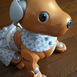 夏リバティのセパレートワンピ