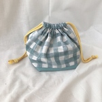 ⭐︎OUTLET⭐︎ ︎【即納】《お弁当袋》入園入学グッズ　水彩チェック