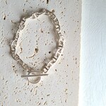 シルバーブレスレット☆[no.39] シルバー ブレスレット ごつめ チェーン  マンテル ユニセックス
