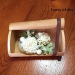 母の日☆お花の木箱②