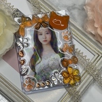 【オレンジ1】トレカケース 硬質ケース 推し オレンジ 