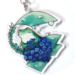 花蛙✿アクキー ～紫陽花～