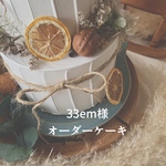 33em様　専用　オーダークレイケーキ