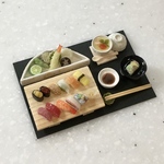 ミニチュア お寿司と天ぷら定食②