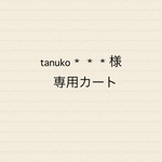 tanuko＊＊＊様専用カート