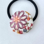 インド刺繍　ヘアゴム