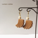 Brown wings ヴィンテージピアス