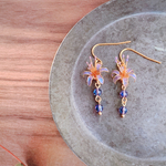 彼岸花(幻想,パープル)(ピアス,イヤリング)