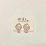 Aqua Perl イヤリング〘 Baby Pink 〙