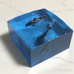 海のジオラマ(カマイルカ)