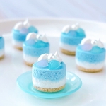 海辺のミニムースケーキ