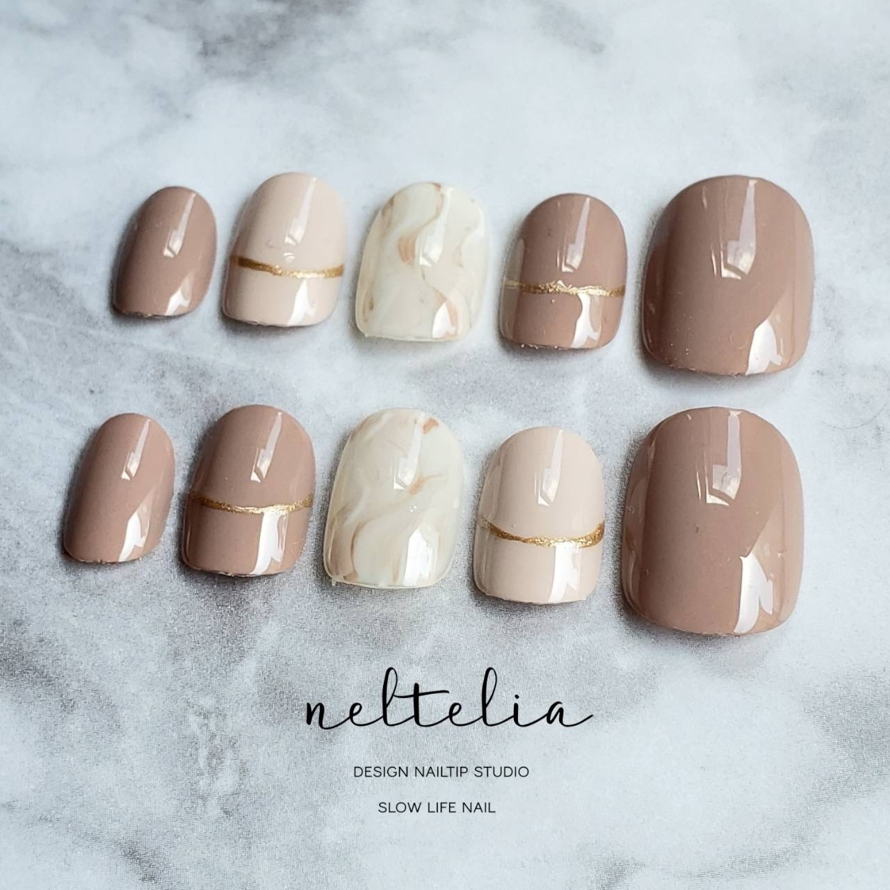 ベリーショートネイルチップ - neltelia | minne 国内最大級の