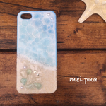 chask様専用　iPhone5s SE 海とシーグラス 携帯ケース