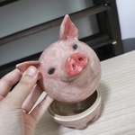 ぶたさんのお菓子入れ(小)