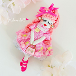 New❤︎ギンガムチェックのさくらんぼルルベちゃん❤︎