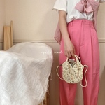 ami bag ss （グラニースクエアバッグ）mini size 夏バッグ　ショルダーバッグ ハンドバッグ 2wayバッグ 巾着バッグ