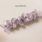 紫陽花 バレッタ