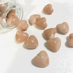 【8個】ハート♡マーブルビーズ