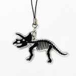 恐竜骨格キーホルダー:トリケラトプス