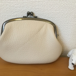  【傷ありアウトレット】ぺたんこ親子がま小銭入れ