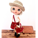 ﾐﾆﾐﾆﾄﾞｰﾙｷｬﾘｰﾊﾞｯｸﾞ♡ﾚｯﾄﾞ