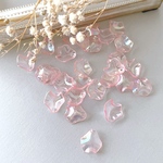 20pcs ＊ オーロラ 花びら ペタルパーツ　（ピンク）  （0306）