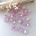 20pcs ＊ オーロラ 花びら ペタルパーツ　（パープル）  （0309）