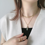 apatite mojave copper アパタイト　ペンダント　個性的ペンダント　天然石ペンダント　ゴールドアクセサリー　ゴールド　ネックレス　夏　天然石アクセサリー　天然石ペンダント　