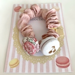 フェリシテマカロンピンク♡シュシュ