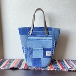 m394 バケツ型デニムパッチbag