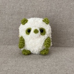 m様オーダー　ふわふわパンダちゃん&カエルちゃんたまごっちポーチ🐸🐼