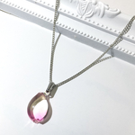 桜ひとつぶネックレス(クリア)
