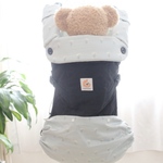 mさま専用☆よだれカバー&首回りカバー&胸元カバー＆収納カバー☆グレイッシュグリーン×波ストライプグリーングレー(グレイッシュグリーン保冷剤ポケット×2)