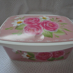 ピンクの薔薇 トイレクイックルケース