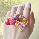 〜flower party〜 リング