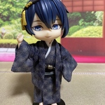 ねんどろいどどーる　男の子　着物　羽織　帯