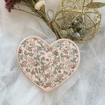 ♡リバティ生地を使用したbigアイロンワッペン♡