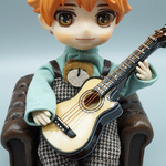 1/12 ミニチュアギター オーク